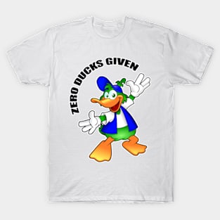 Zero ducks given funny shirt for introverts, extroverts T-Shirt